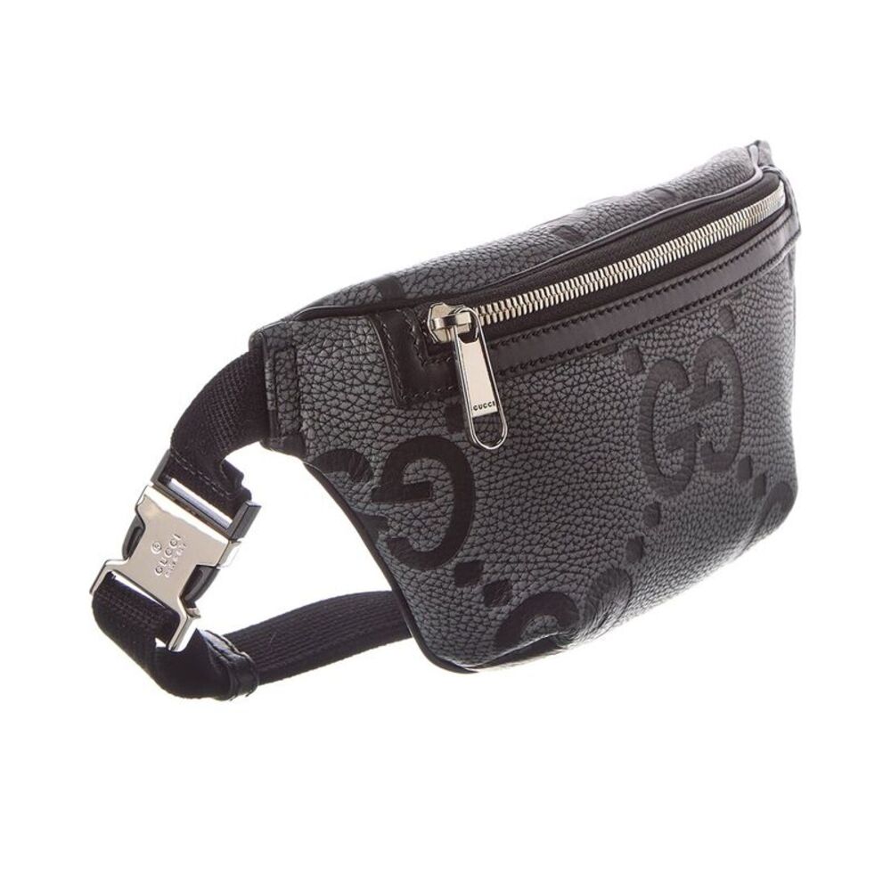 Gucci Gg Small Leather & Suede Belt Bag, Black - Picture 3 of 4